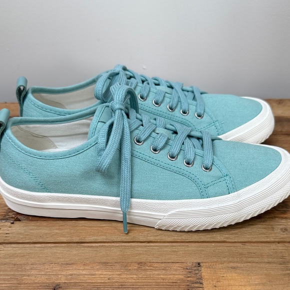 NWT Clarks Roxby Lace Canvas Sneakers - Picture 5 of 8